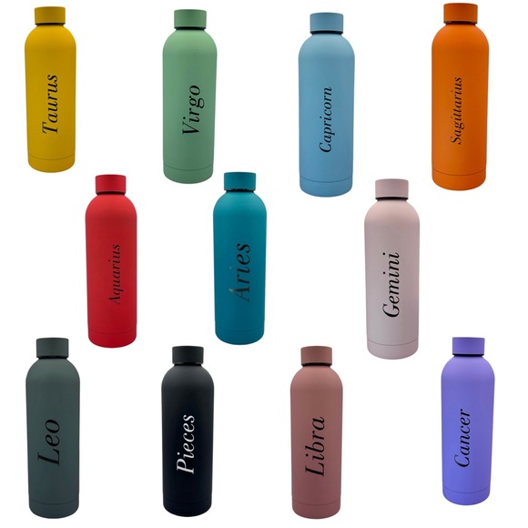 Sustainable eco-friendly StarSign thermos bottles. Hot and/or cold for 22hrs. - Picture 9 of 10
